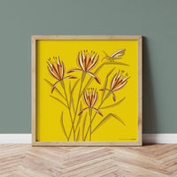 Poster "Sommerlilien"