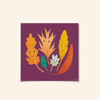 Poster "Herbstblätter"