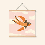 Poster "Herbstschwalbe"