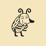 Stempel "Kichernder Käfer"